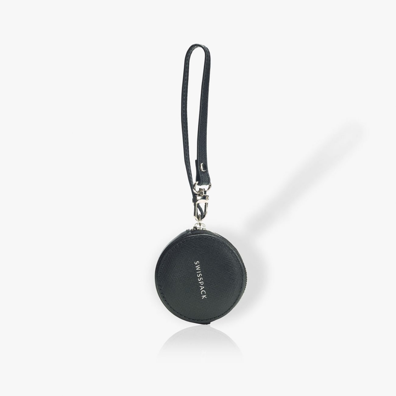 Rome - Round Coin Purse made of Saffiano leather